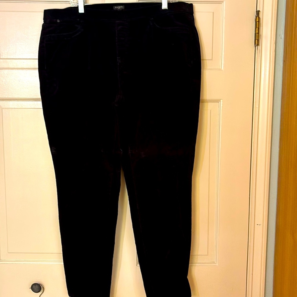 Talbots, black, 2X slacks